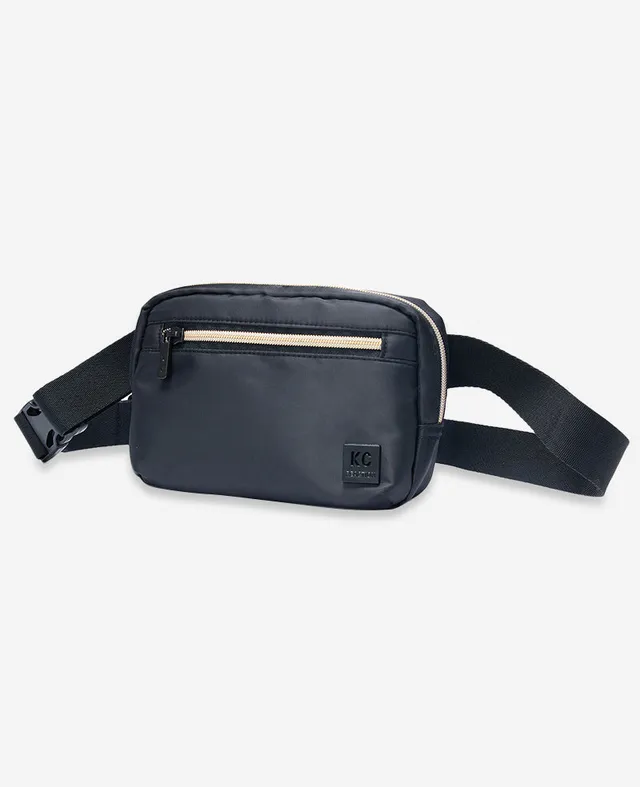 Kenneth Cole Reaction Bags Sophie Belt Bag marsupio nero organizzato