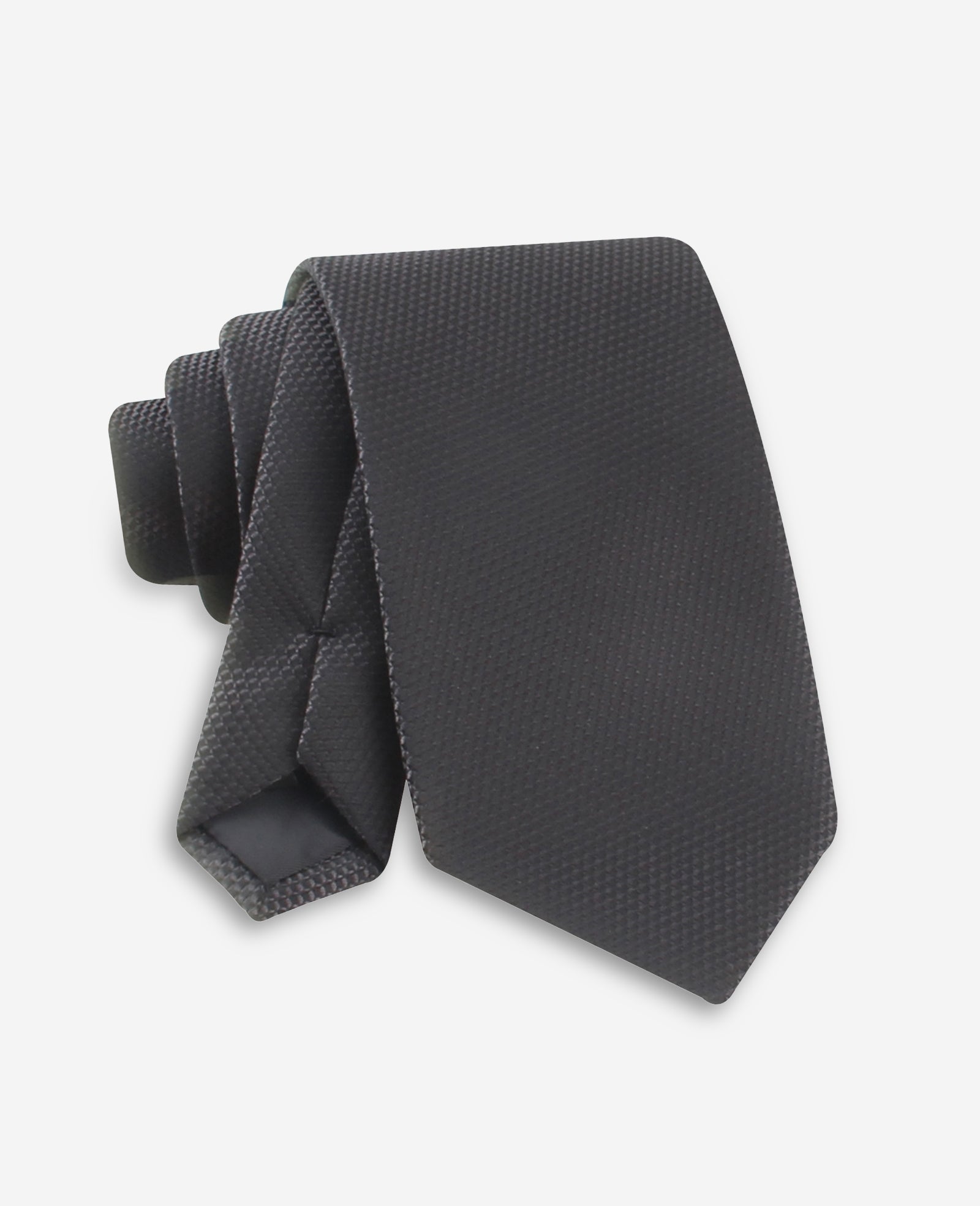 Kenneth Cole Reaction Belts, Wallets & Small Accessories Canal Solid Tie cravatta nera
