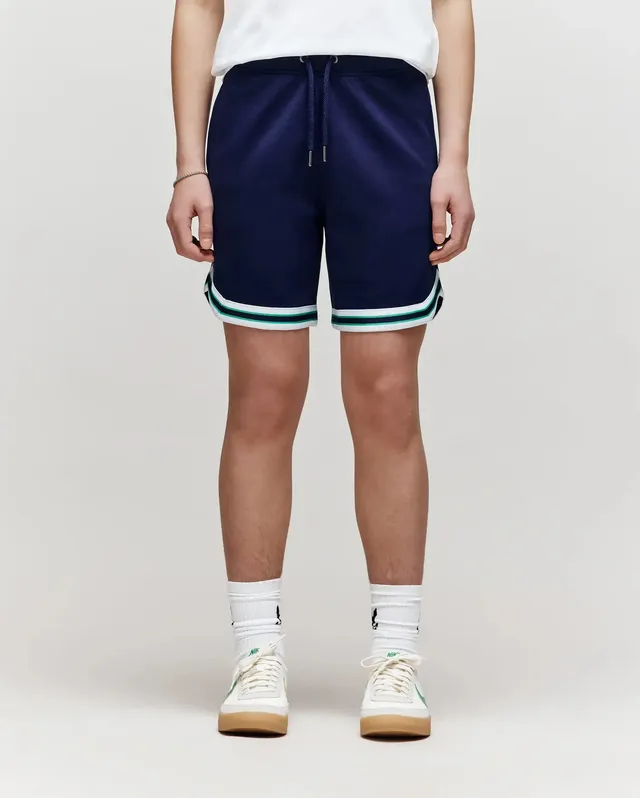 Psycho Bunny Basil Taped Short 3"- 7" short bambino blu