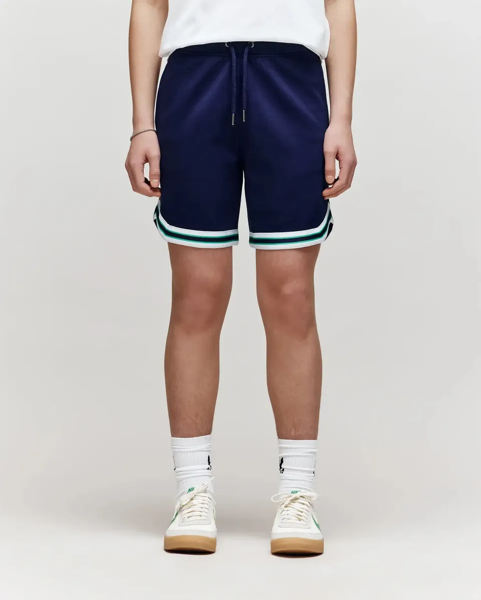 Psycho Bunny Basil Taped Short 3"- 7" short bambino blu