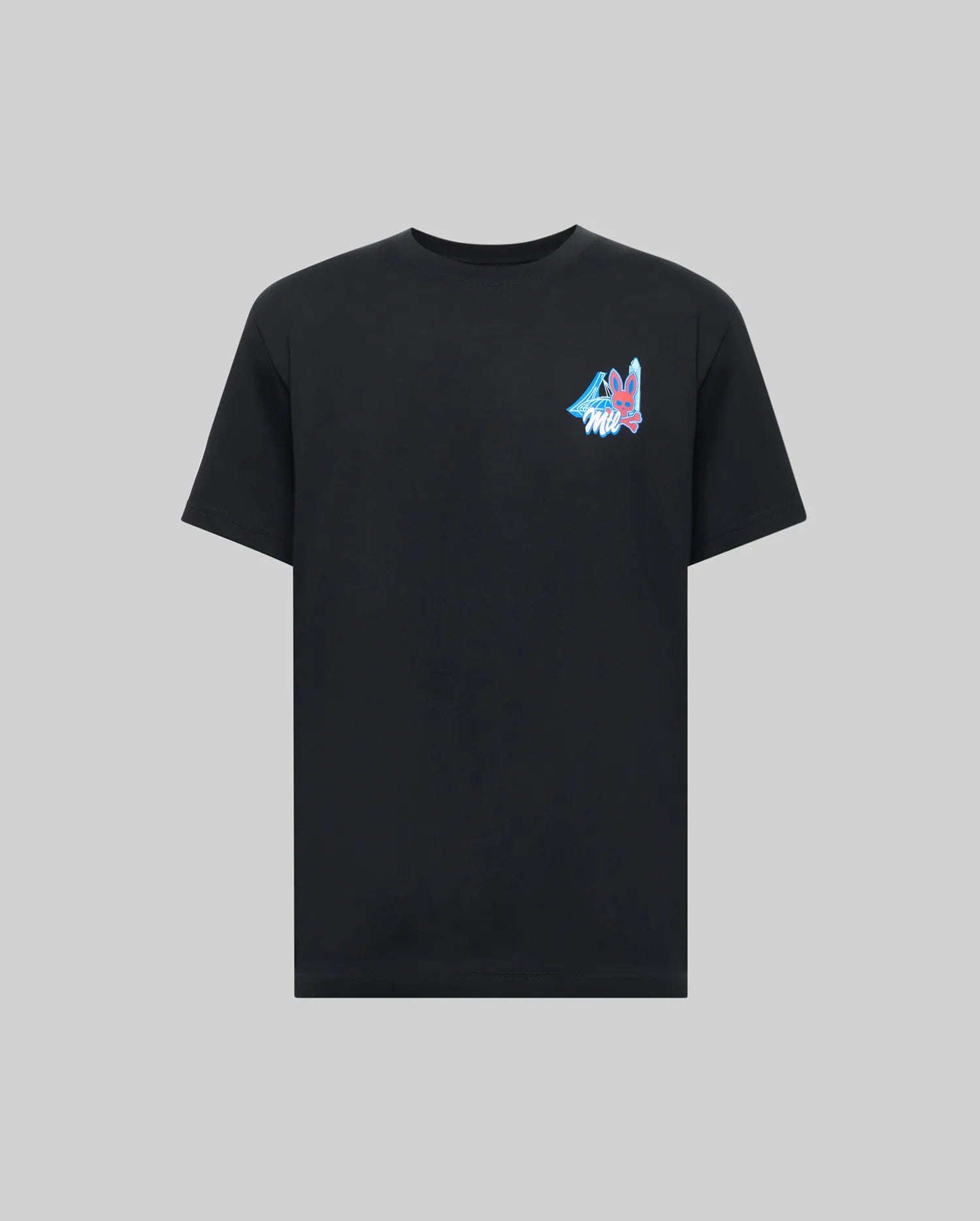Psycho Bunny Men's Tees MENS MONTREAL TEE t-shirt nera 2/XXS-9/XXXL cotone Pima