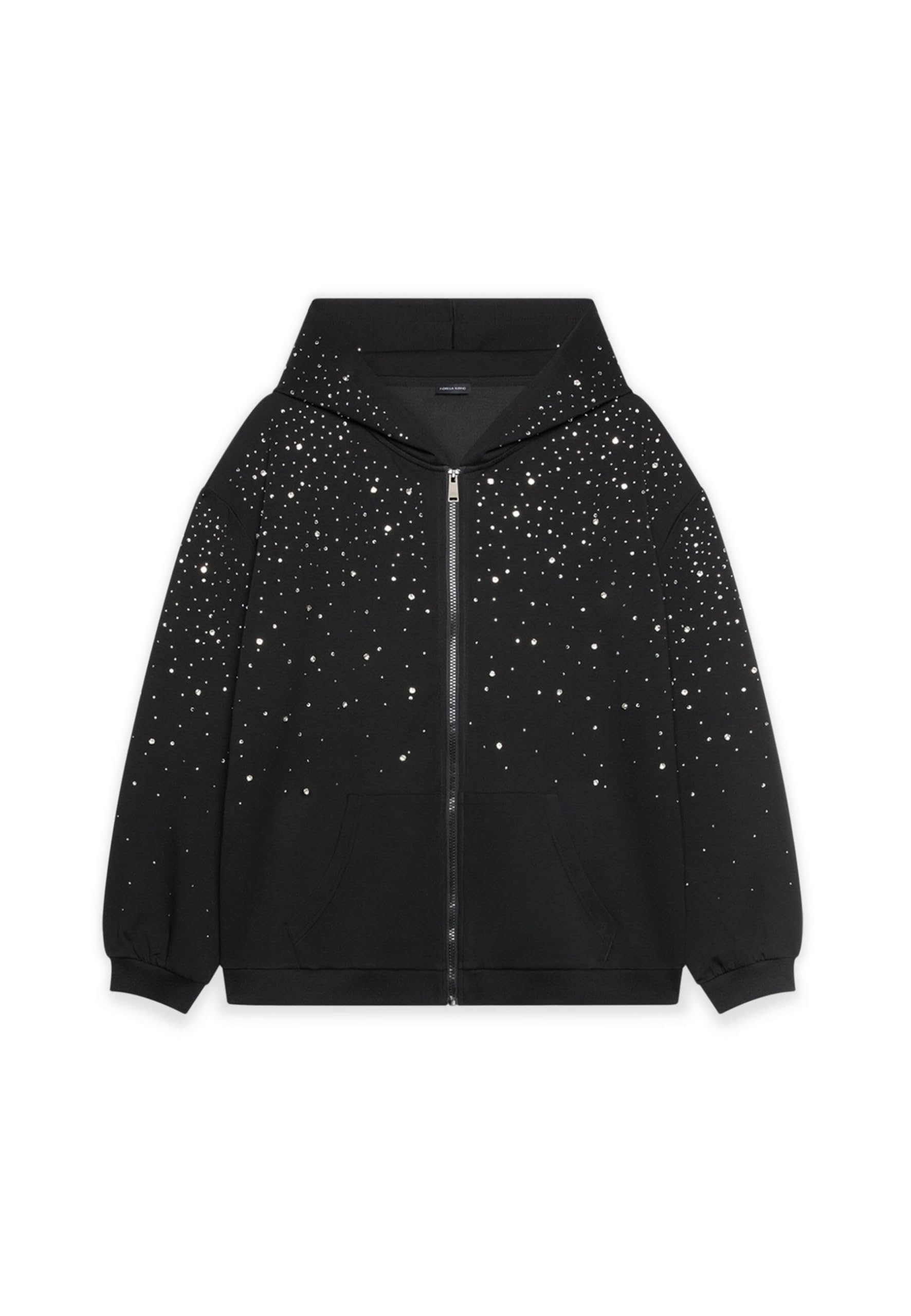Fiorella Rubino Maglie e felpe Felpa aperta con applicazioni luminose M Plus