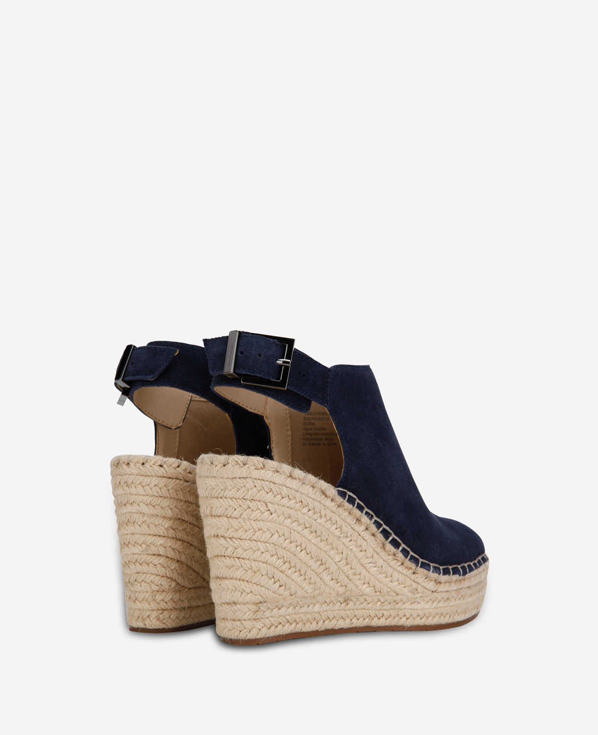Kenneth Cole Reaction Shoes Olivia Espadrille Wedge Sandal sandali blu