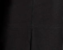 Kenneth Cole Reaction Clothing Vegan Leather Dress abito midi nero in pelle vegana