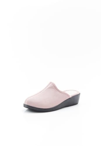 Damart Calzature Thermolactyl Donna Mules pantofole 36 marrone tortora calde