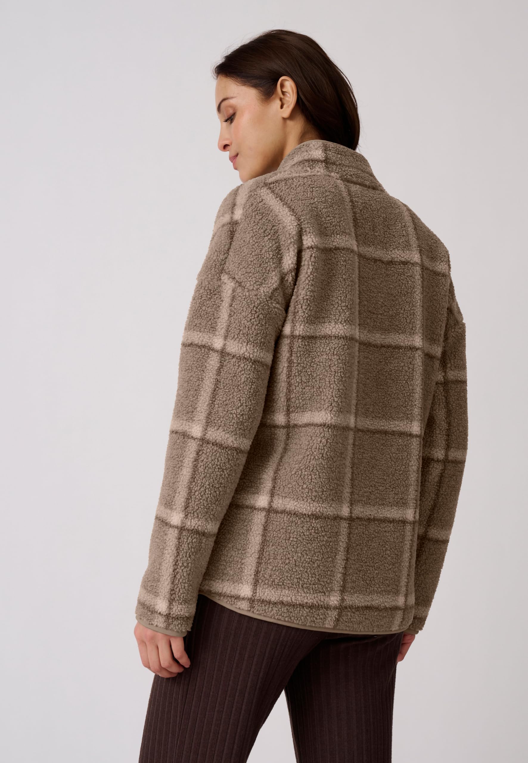 Damart Thermolactyl giacca in pile donna sherpa