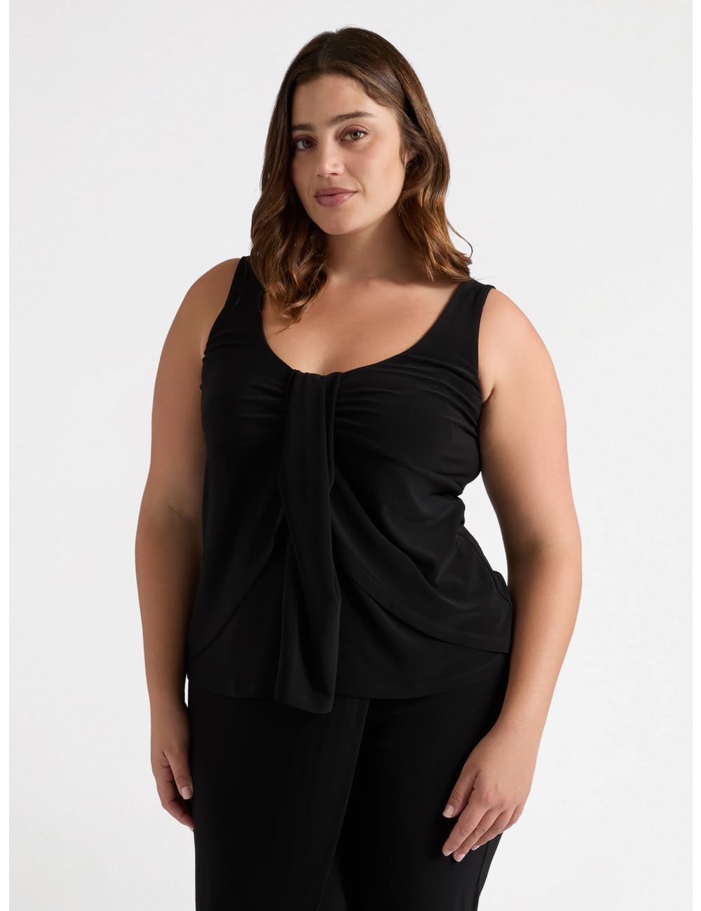 Fiorella Rubino Top e t-shirt Top con nodo davanti S Plus