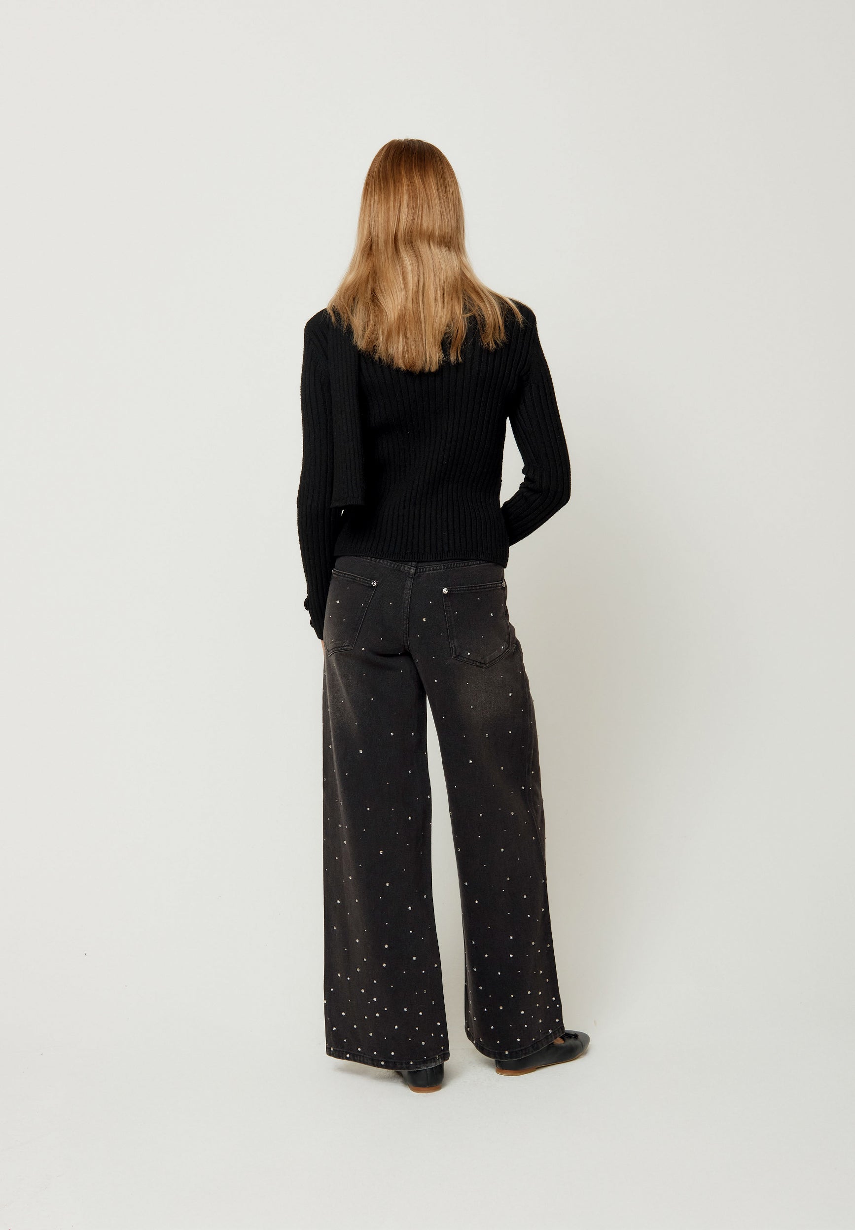 House Of Sunny Women's Knitwear POWER PEGGY cardigan con sciarpa removibile