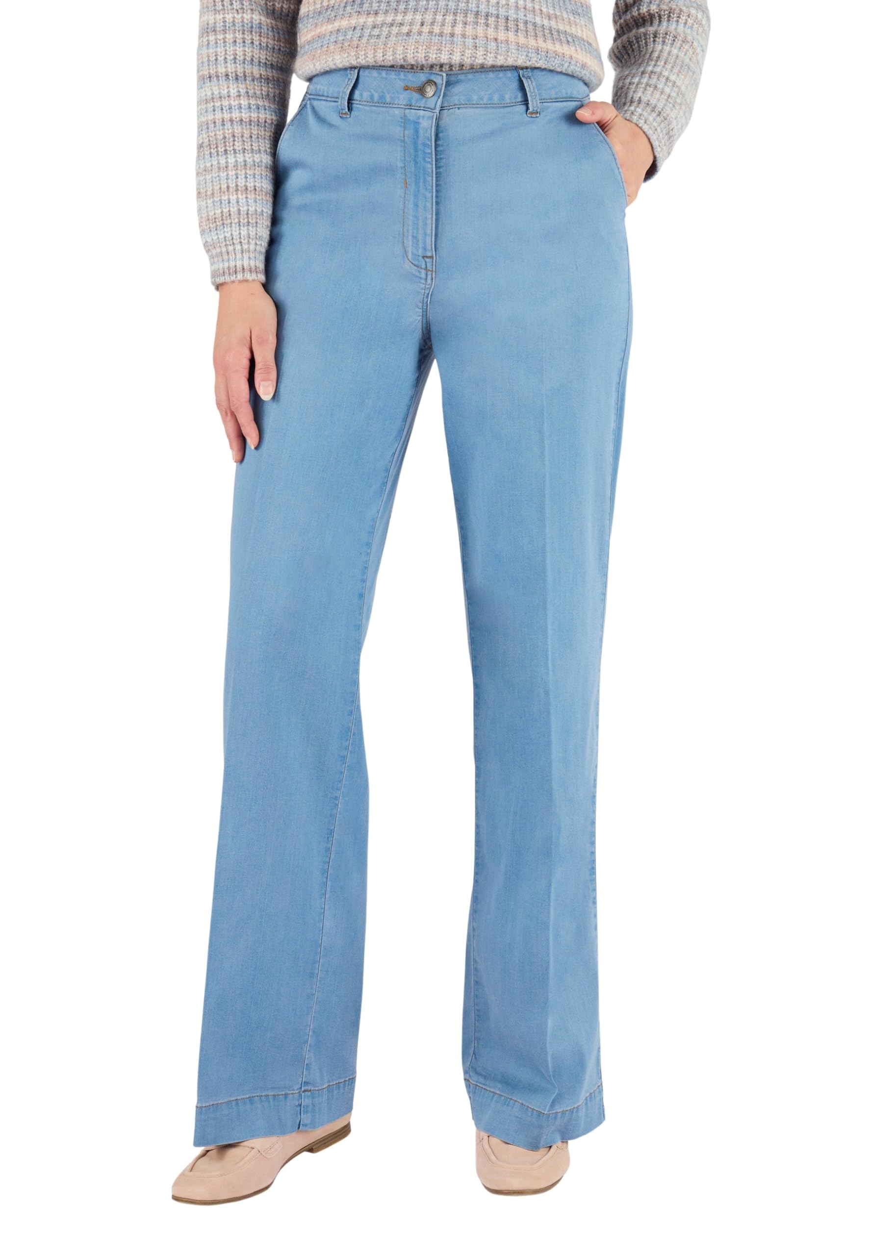 Damart Prêt-à-porter Pantaloni in lyocell donna taglia 44–56 ampi