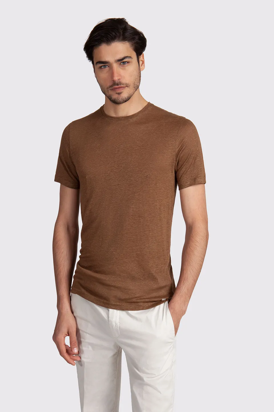 Markup Uomo Felpe & T-shirt T-shirt manica corta lino