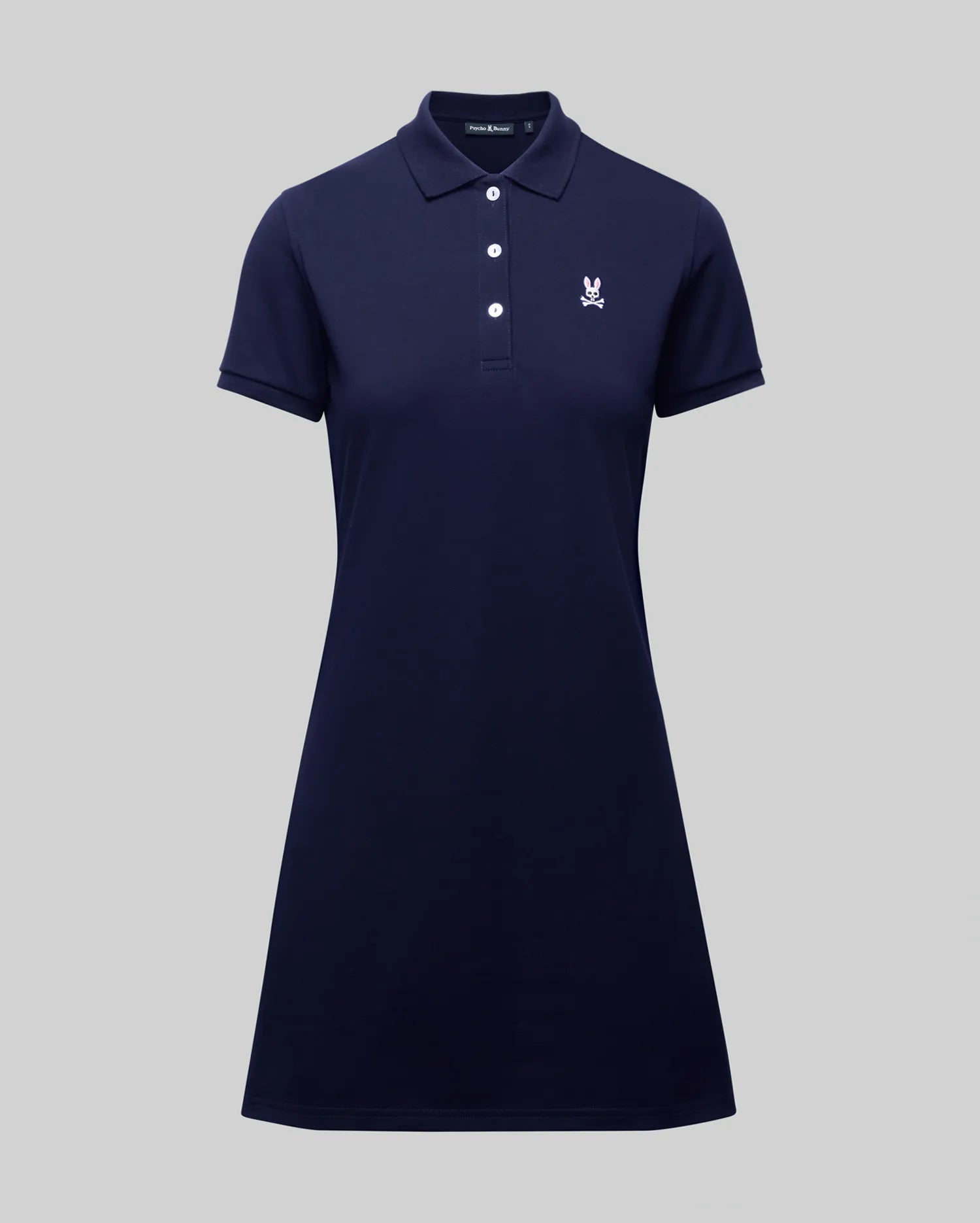 Psycho Bunny Women's Dresses WOMENS POLO DRESS WO2000003 abito 419 Evening Blue XXS-XXXL cotone Pima