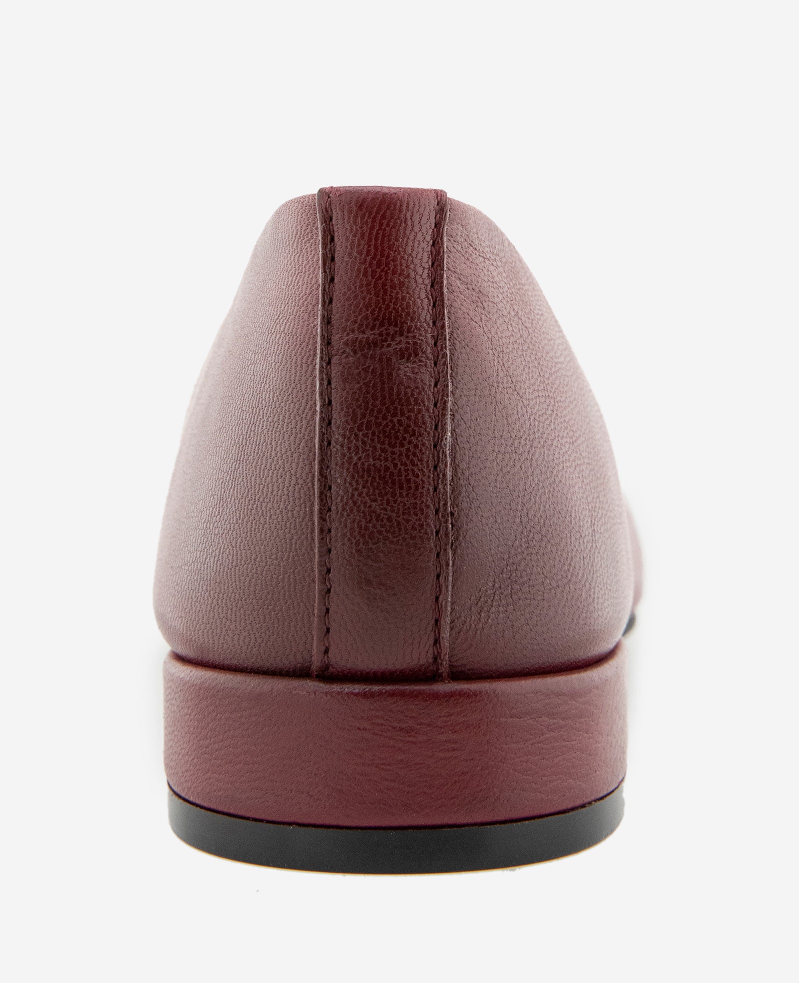 Kenneth Cole Reaction Shoes Garland Leather ballerine in pelle rosso zinfandel, taglia 5-11