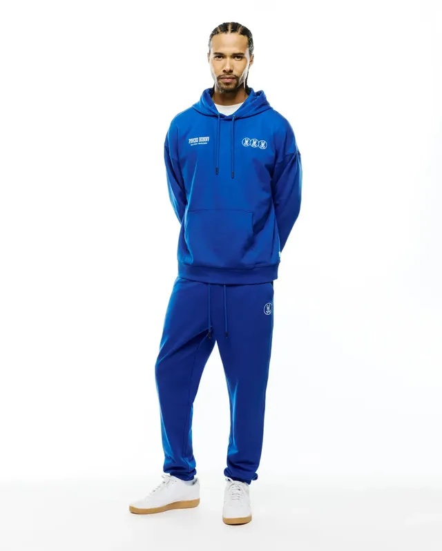 Psycho Bunny Men's Pants Men's Nathaniel pantaloni tuta blu XXS-XXXL regular