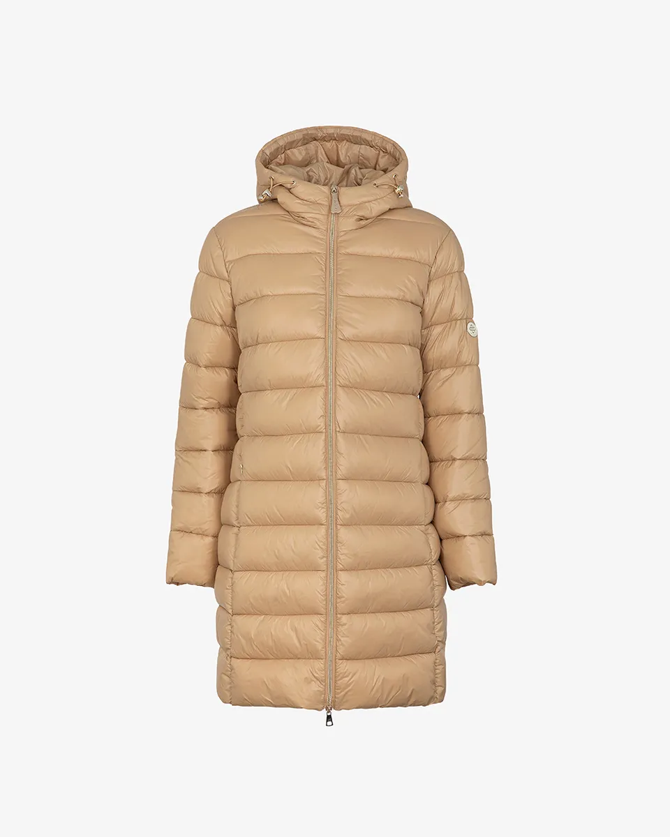 Markup Donna Giacche & Giubbotti Piumino lungo in nylon cappuccio