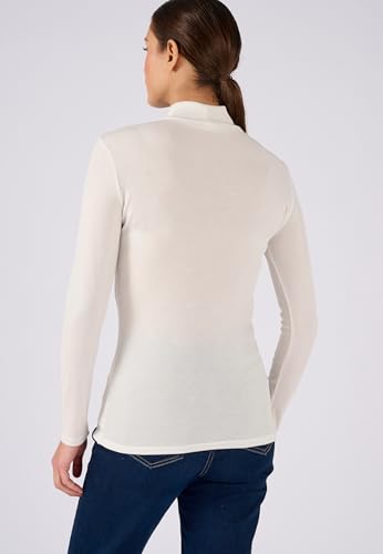 Damart Thermolactyl Sottomaglione collo alto a costine donna