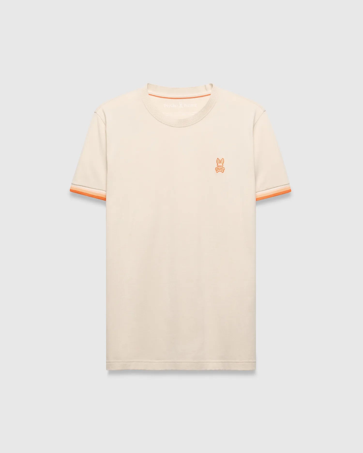 Psycho Bunny Holden Tee t-shirt beige XXS-XXXL in cotone Pima