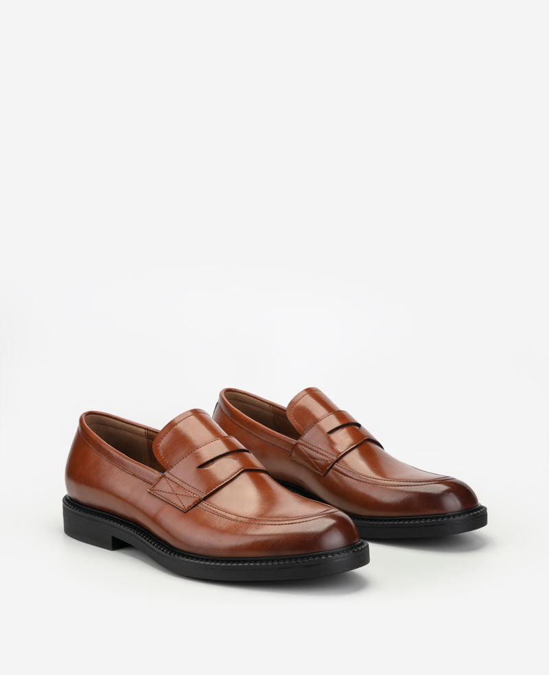 Kenneth Cole Reaction Shoes REACTION - Anthony Penny Loafer mocassino cognac