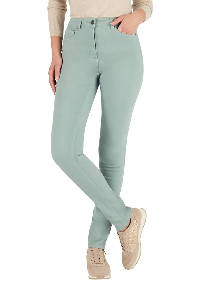 Damart Prêt-à-porter Slim Vita Alta, Donna jeans slim taglia 50 vita alta