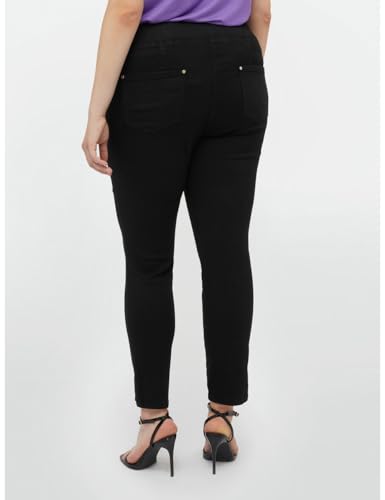 Fiorella Rubino Jeans Jeggings con spacchetto jeggings 52 Plus vita elastica
