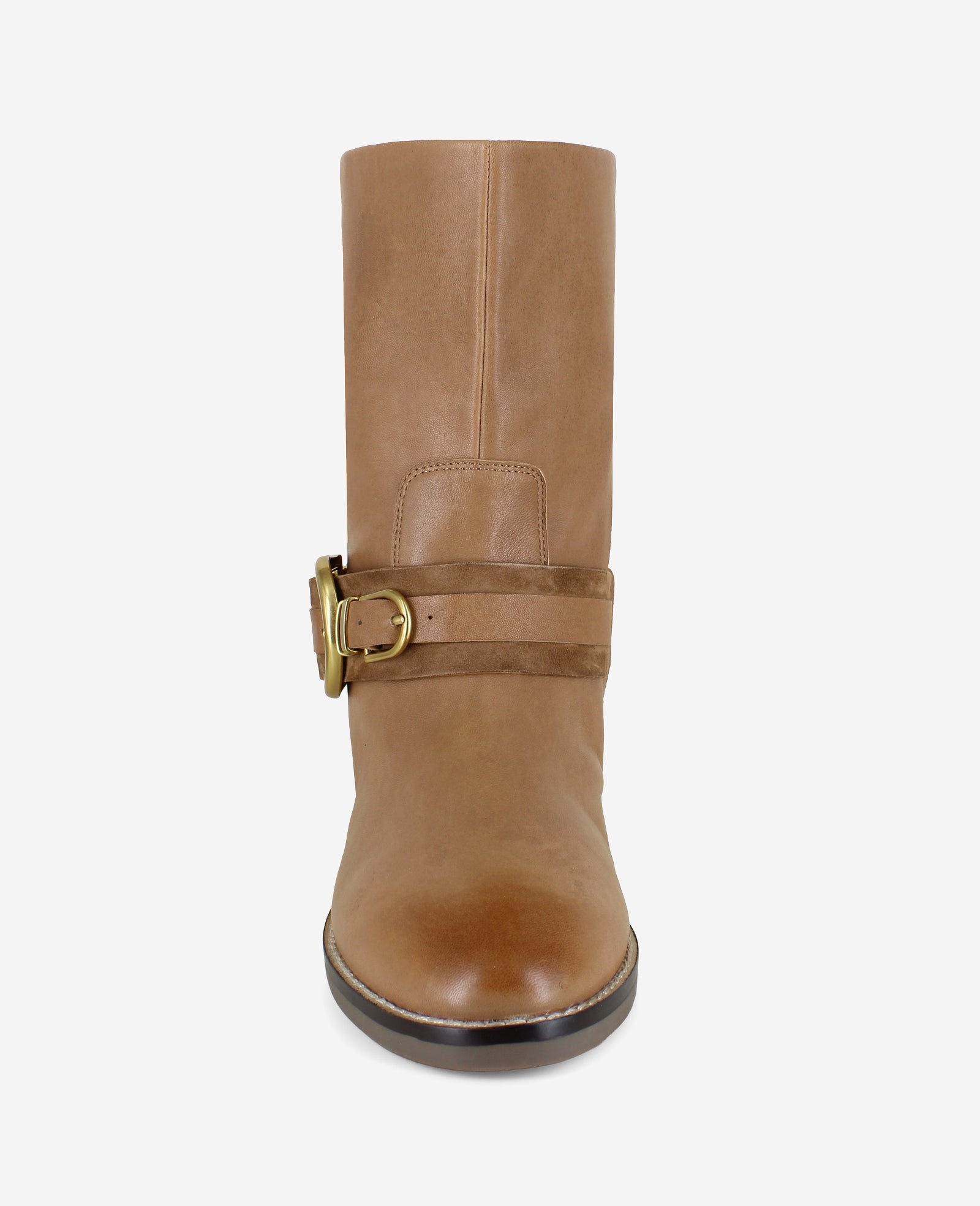 Kenneth Cole Reaction Shoes Nico Leather Boot stivali in pelle tan
