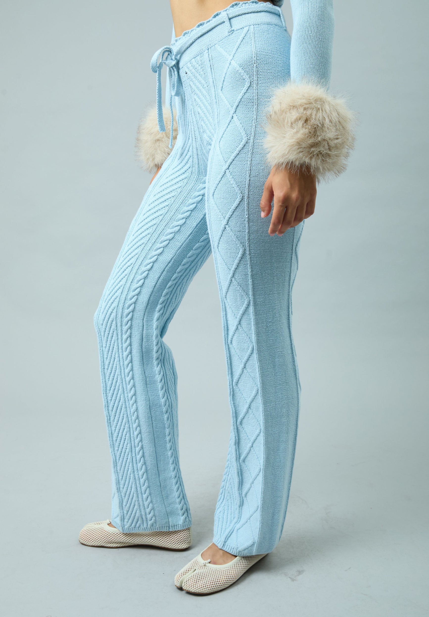 House Of Sunny Women's Shorts & Trousers PEGGY PANT pantaloni UK 6-18 azzurri
