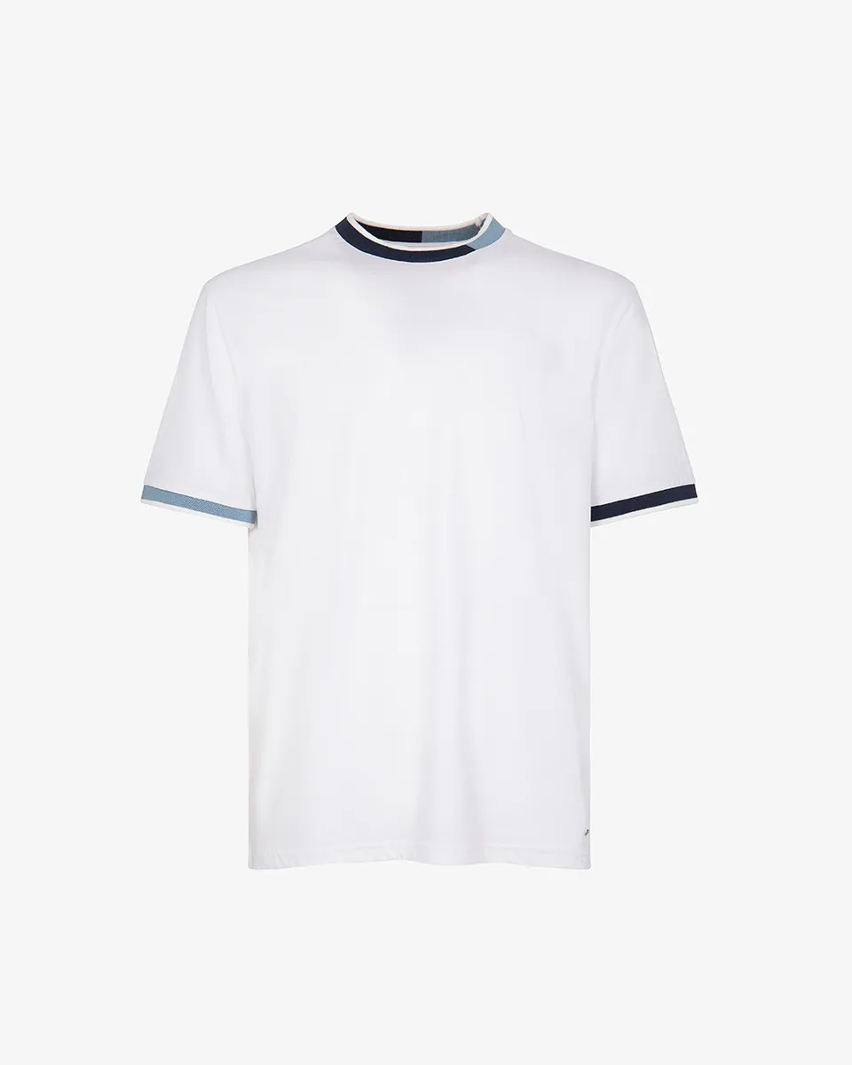 Markup Uomo Maglieria Girocollo jersey colli e polsi smacchinati maglia uomo