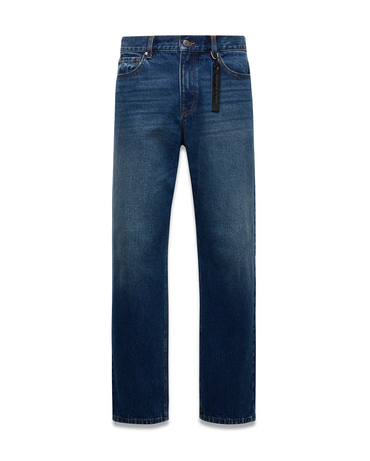 Psycho Bunny Men's Pants Beck Relaxed Fit Jeans jeans blu relaxed in cotone