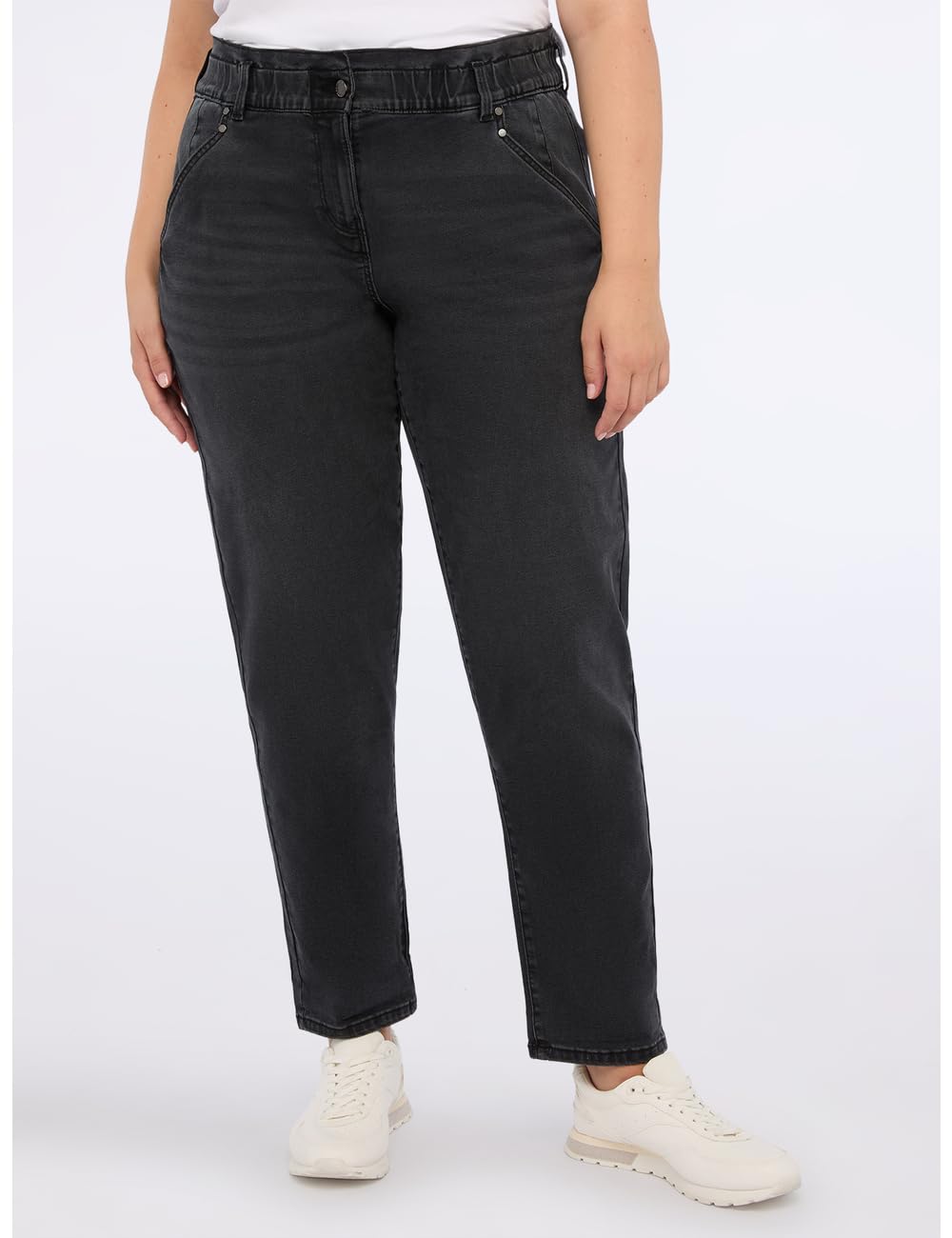 Fiorella Rubino Jeans Jeans Balloon Lavaggio Nero