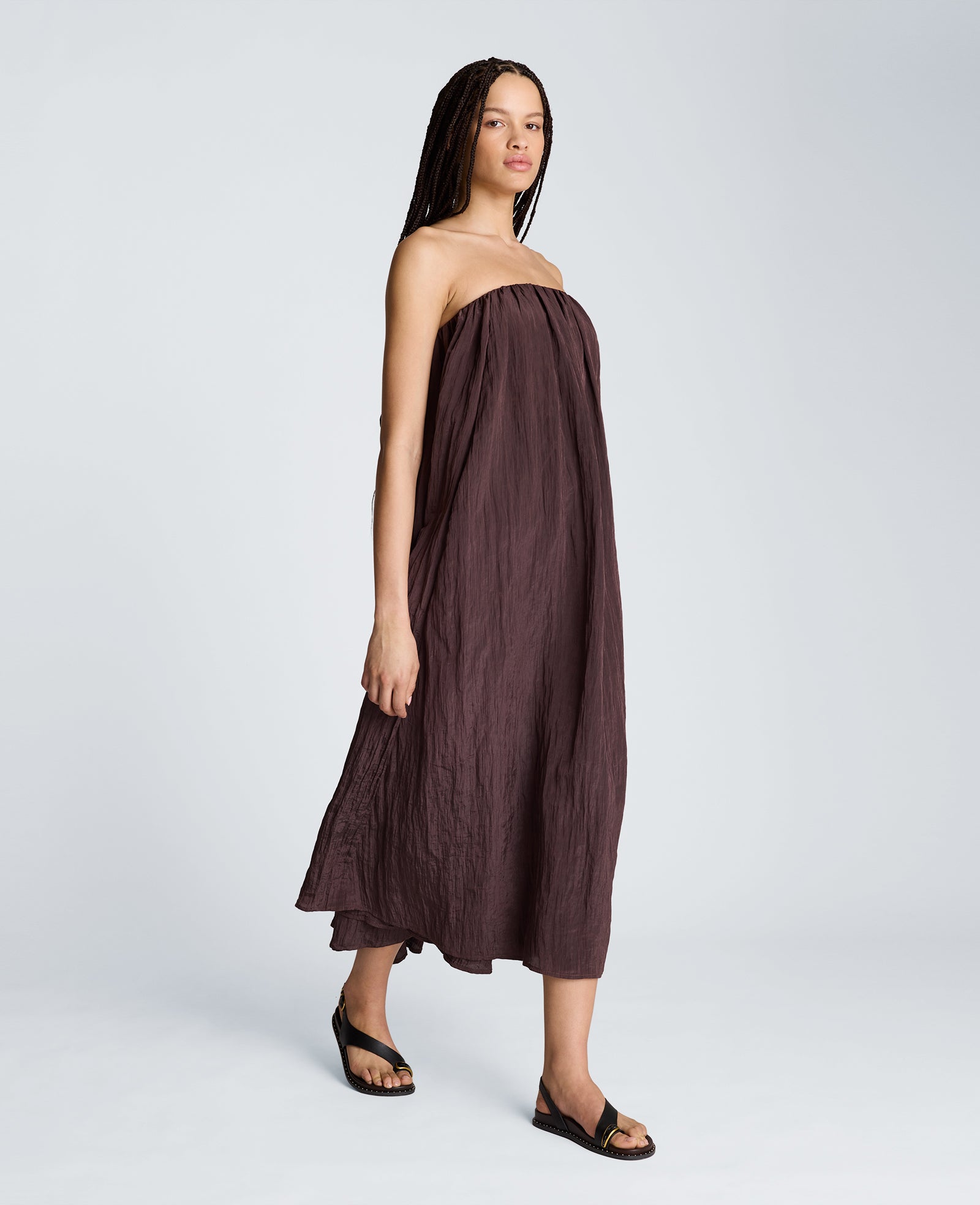 Kenneth Cole Reaction Clothing Strapless Maxi Dress vestito maxi Kola