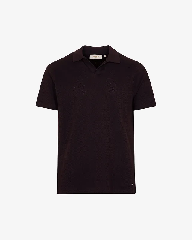 Markup Uomo Felpe & T-shirt Polo derby Polo tessuto texturizzato