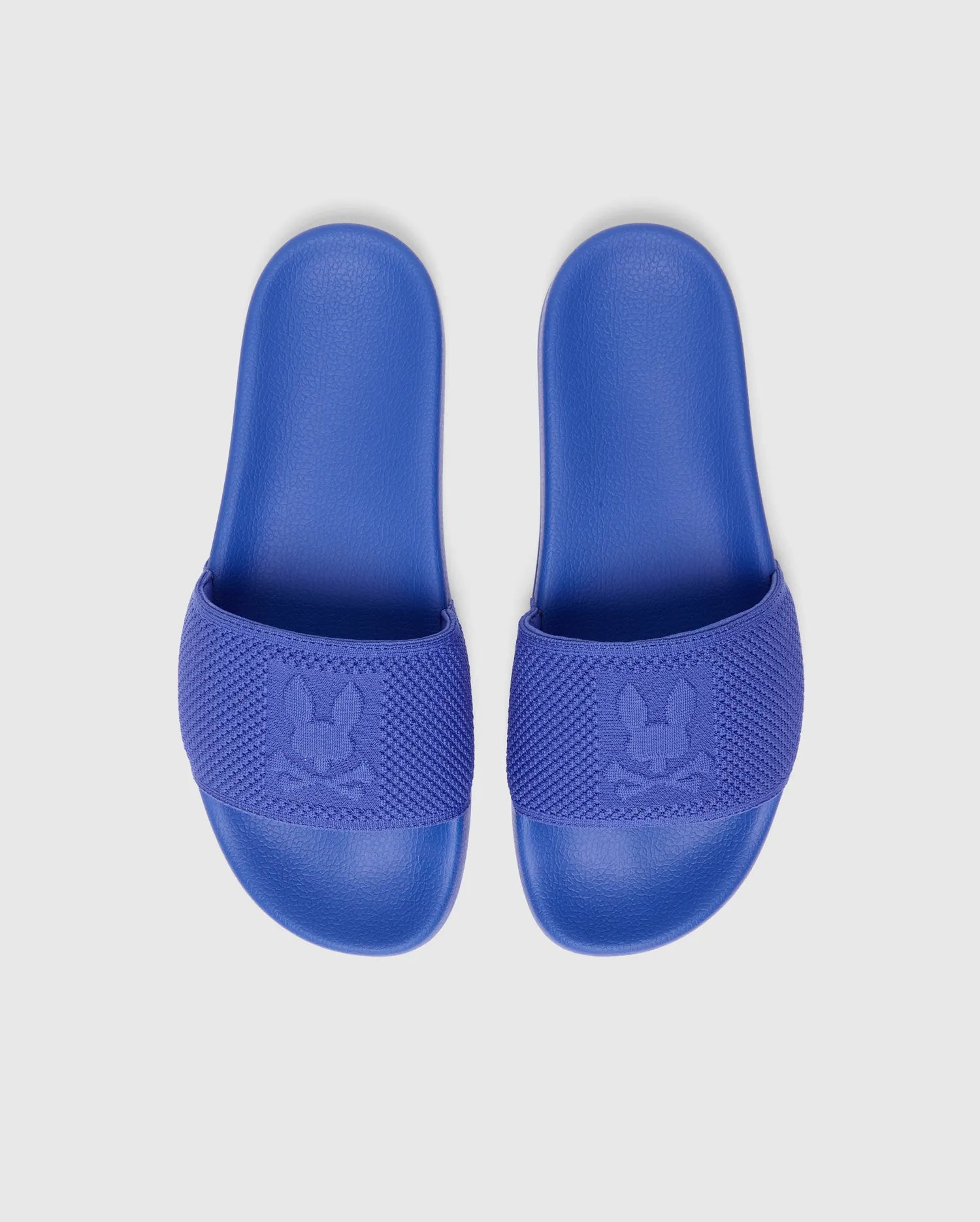 Psycho Bunny Kids Accessories Knit Slides ciabatte blu 1/2–12/13 plantare ergonomico