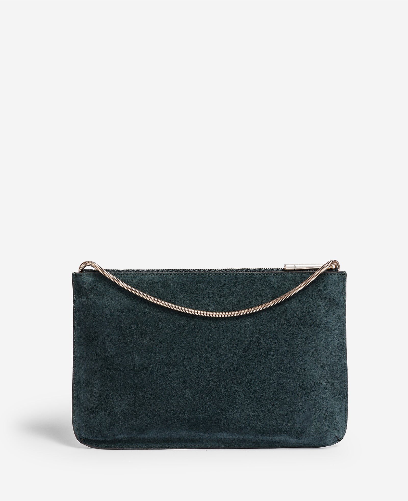 Kenneth Cole Reaction Bags Highline Suede Disco Crossbody Bag borsa verde loden in pelle scamosciata