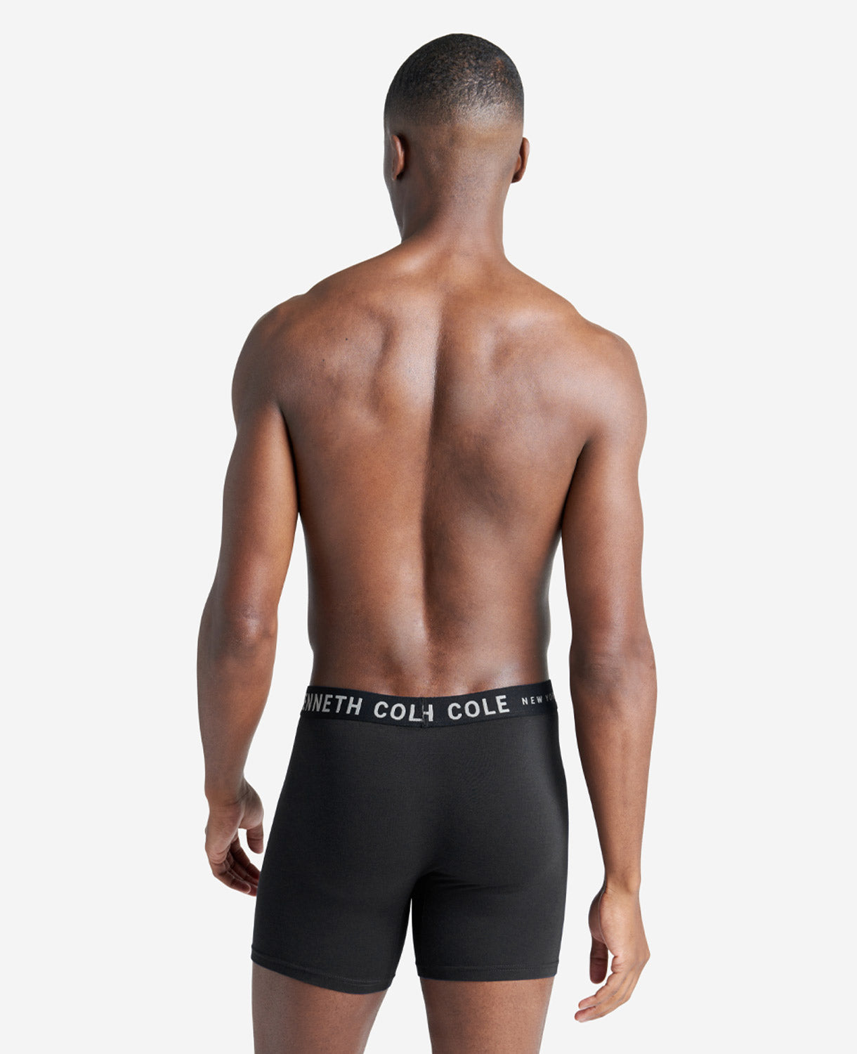 Kenneth Cole Reaction Clothing Cotton Modal Stretch Boxer Brief 3-Pack boxer neri 3 pezzi