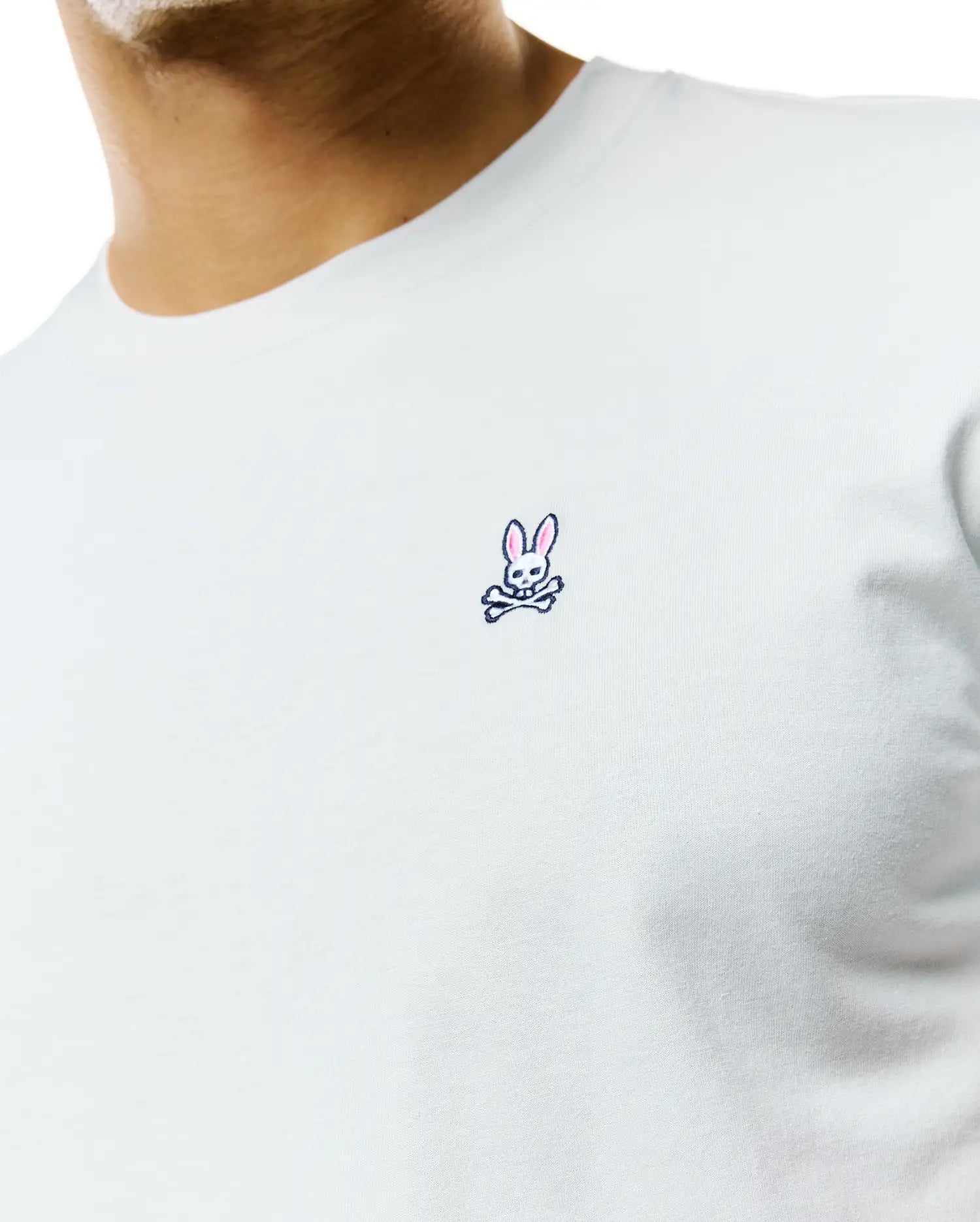 Psycho Bunny Men's Tees Classic Crew Neck Tee B6U014F200 maglietta blu XXS