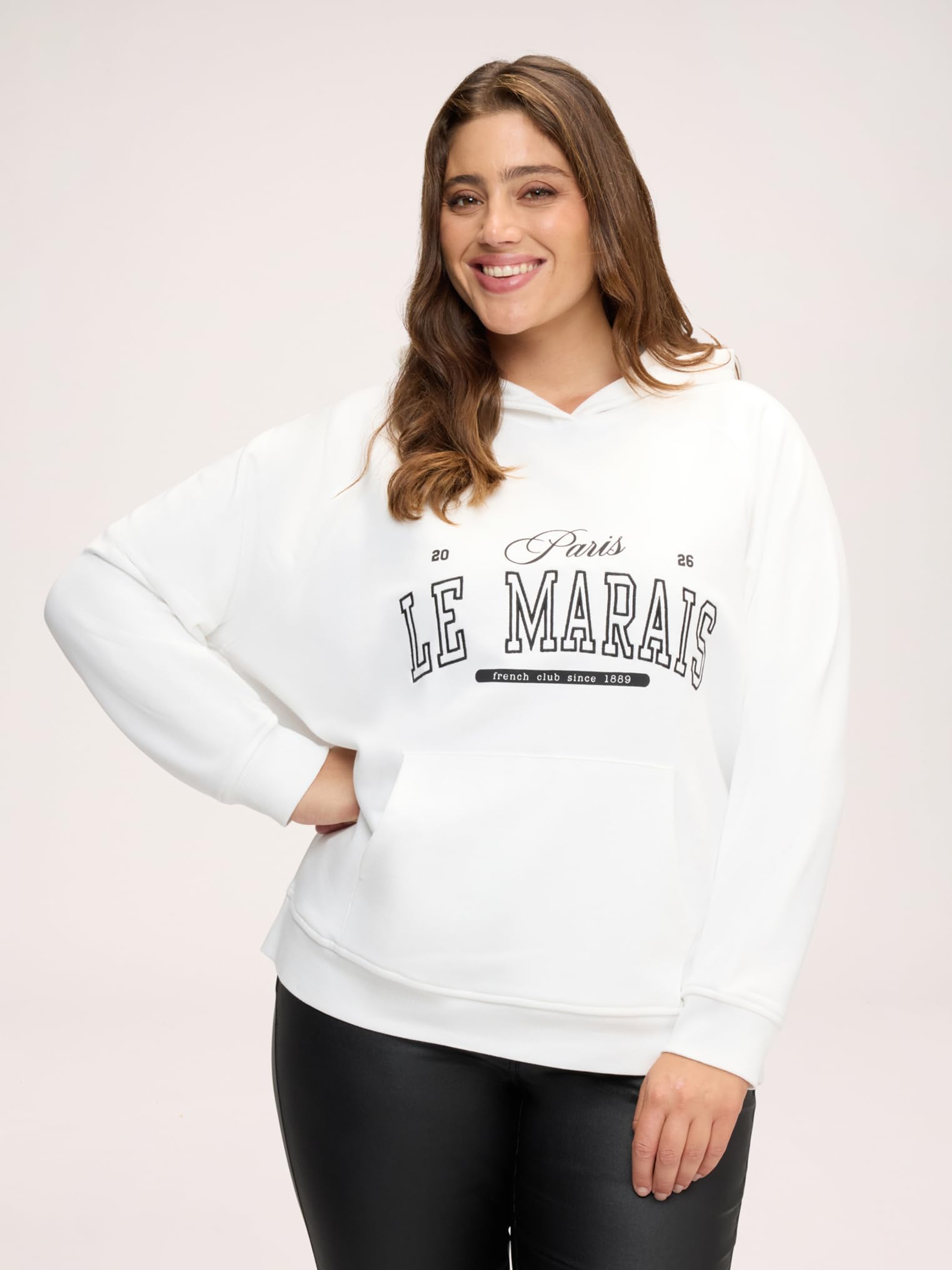 Fiorella Rubino Maglie e felpe Felpa con Cappuccio felpa XS Plus over