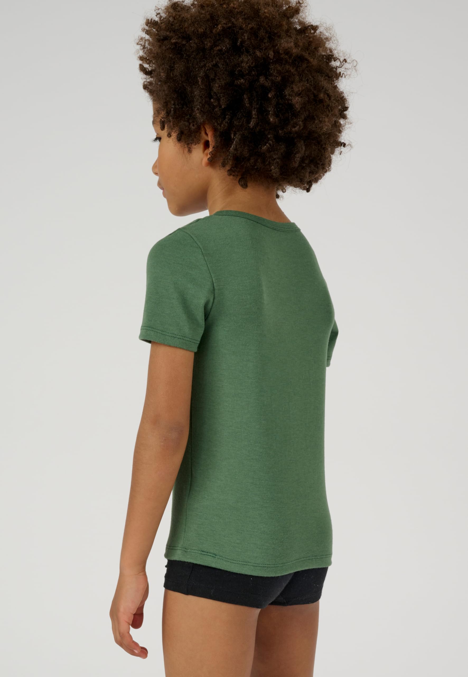 Damart Biancheria intima Tee Shirt Manches Courtes Mixte 61939 maglia blu eucalipto 4 anni