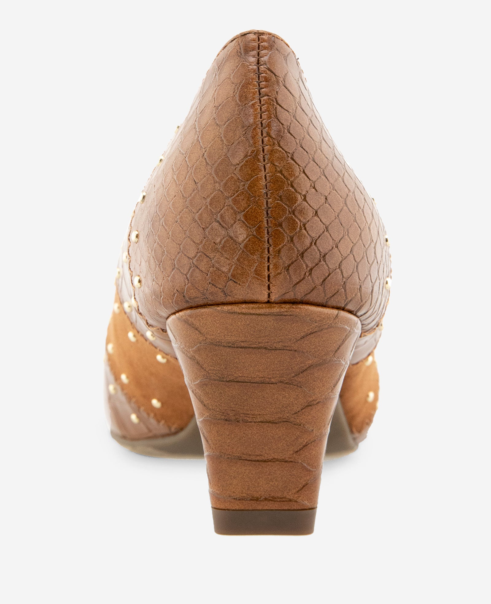 Kenneth Cole Reaction Shoes REACTION Mandy Studded Pump décolleté Caramel Croco