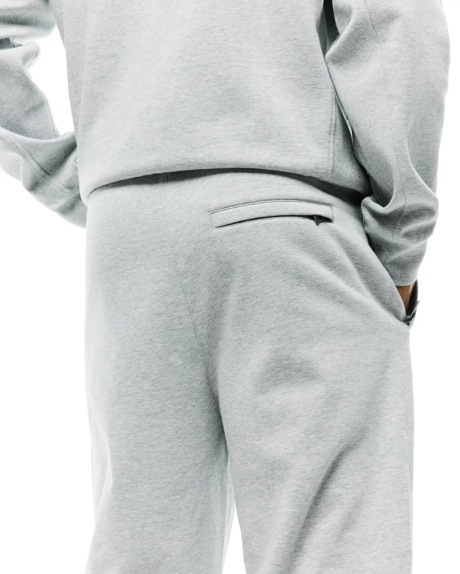 Psycho Bunny Men's Pants TERRENCE MB0800092 pantaloni tuta grigio felpati