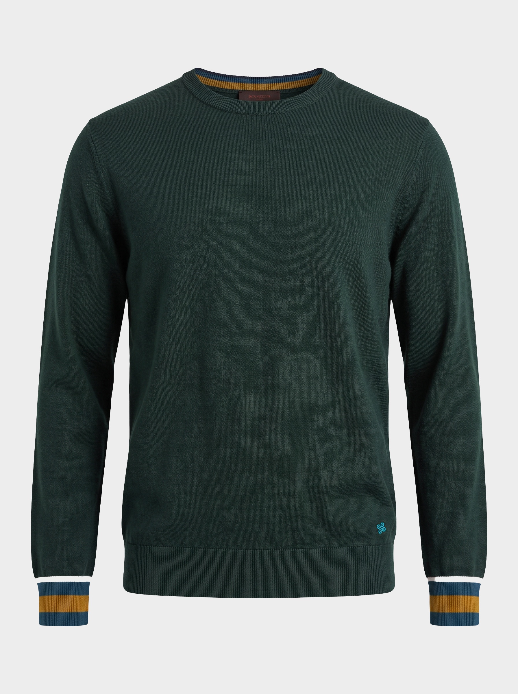 Markup Uomo Maglieria Maglione Girocollo Viscosa/Nylon Contrasti