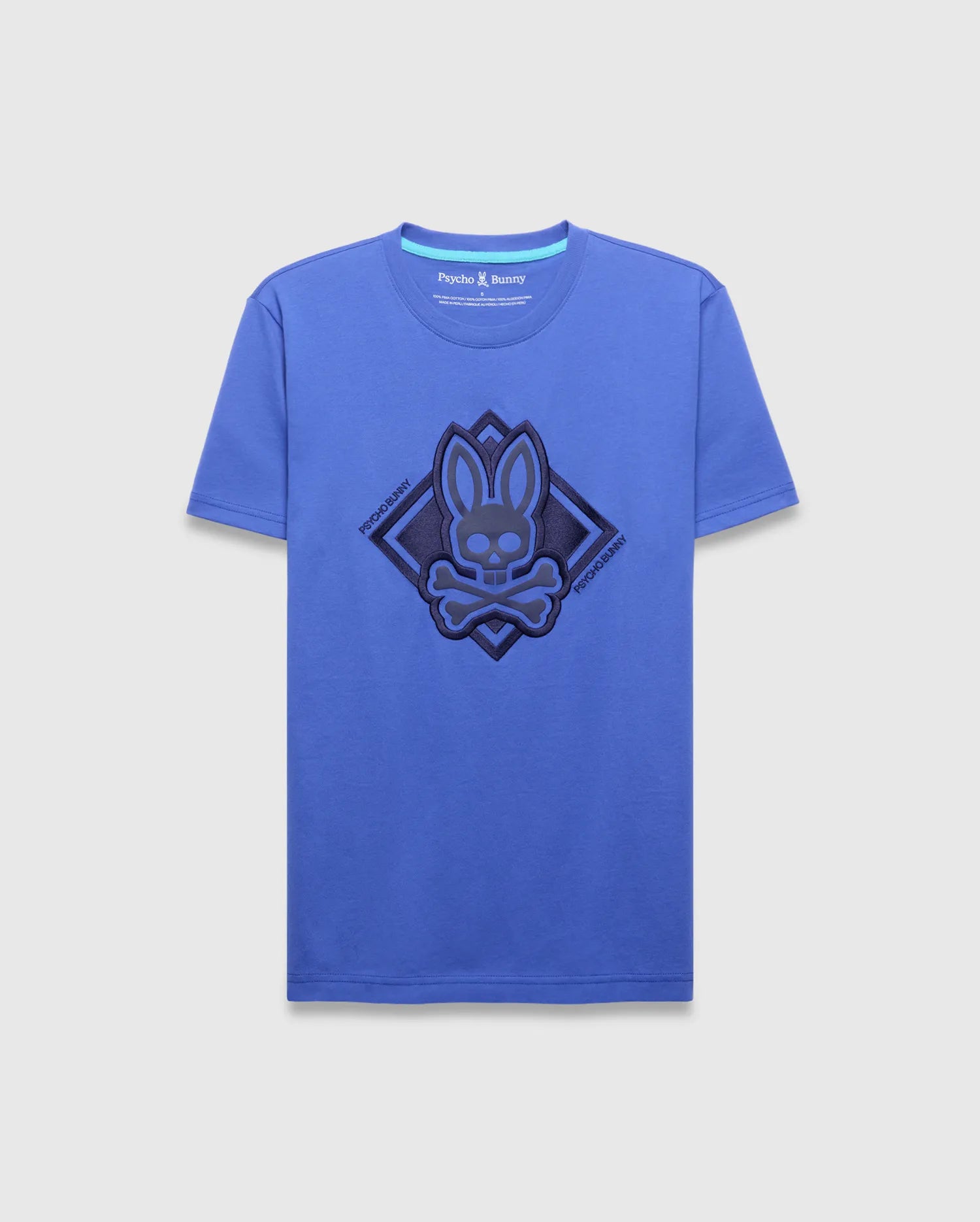 Psycho Bunny Men's Tees MENS TOBIAS GRAPHIC TEE - MT0200288 t-shirt blu
