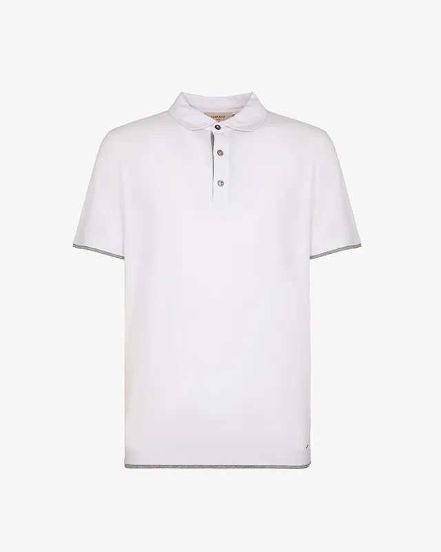 Markup Uomo Felpe & T-shirt Polo jersey con contrasti uomo