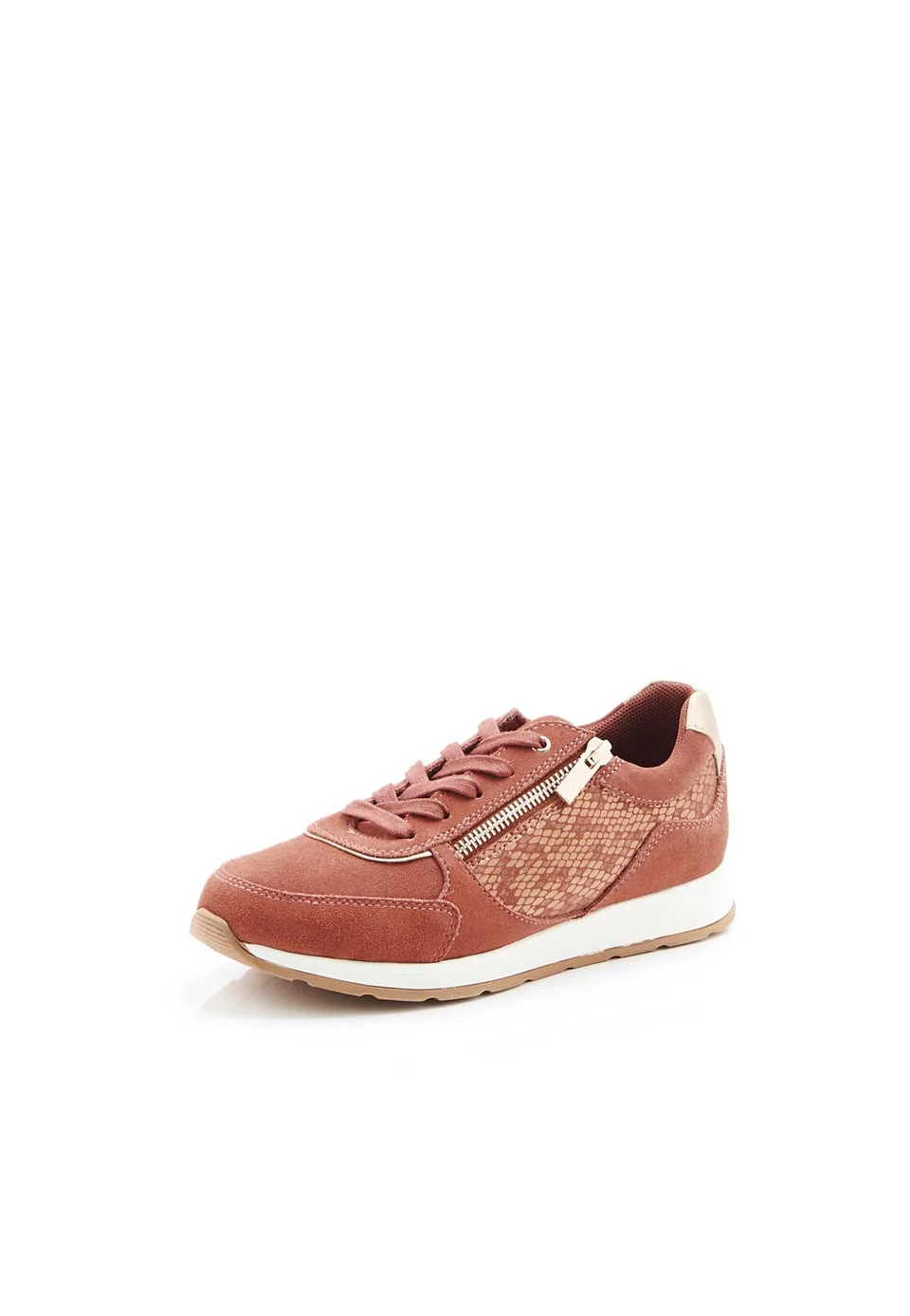 Damart Calzature sneakers dettagli animalier Amortyl donna marrone arancione