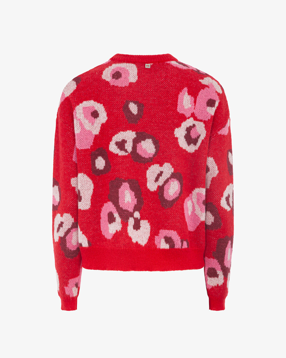 Markup Donna Maglieria Girocollo fiori jacquard maglia