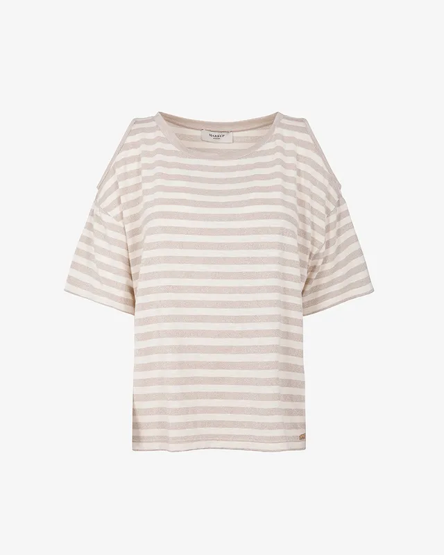 Markup Donna T-Shirt & Felpe T-shirt in misto viscosa fiammata lurex