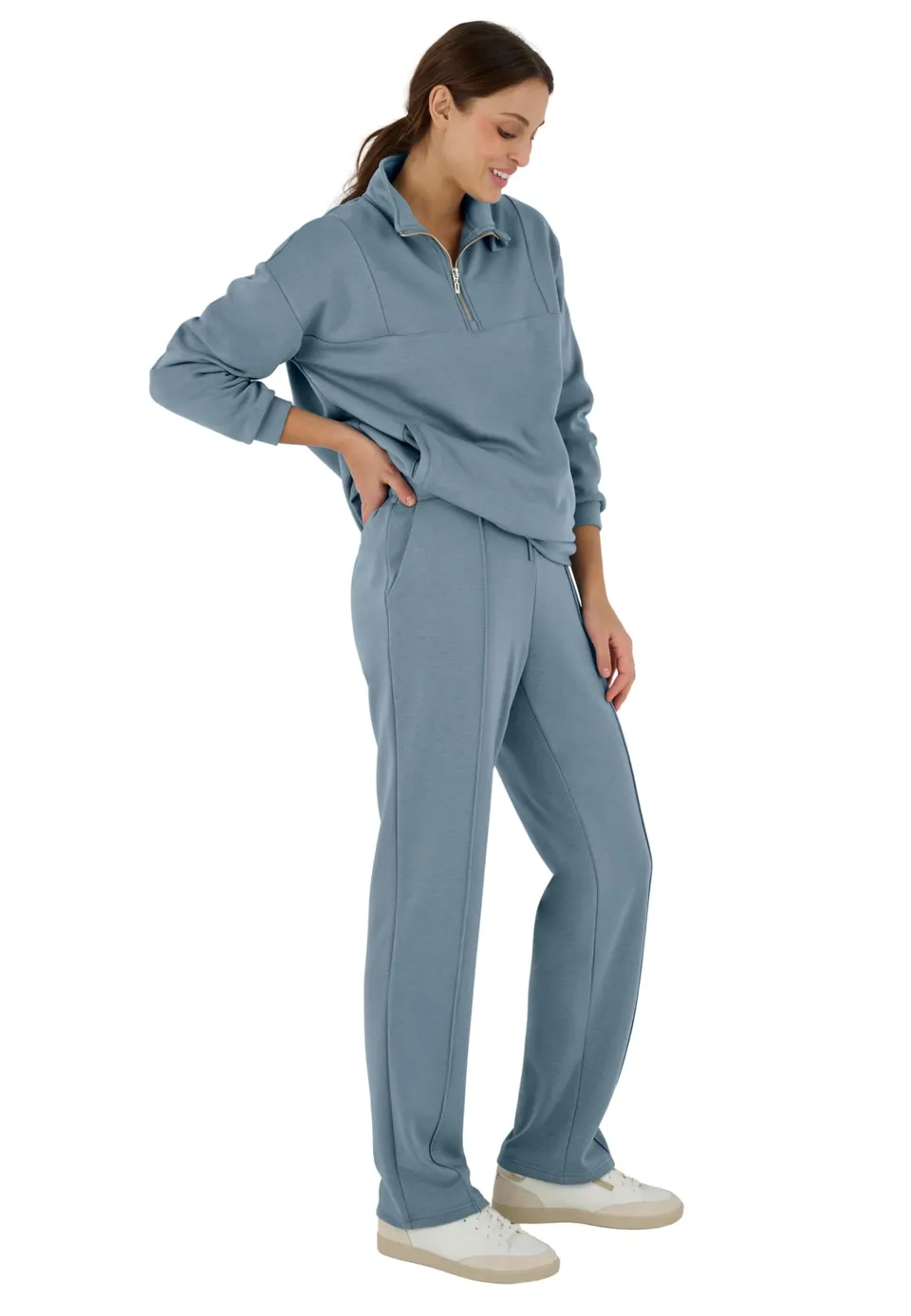 Damart Thermolactyl Pantaloni Relax Maglia Interlock Termico donna