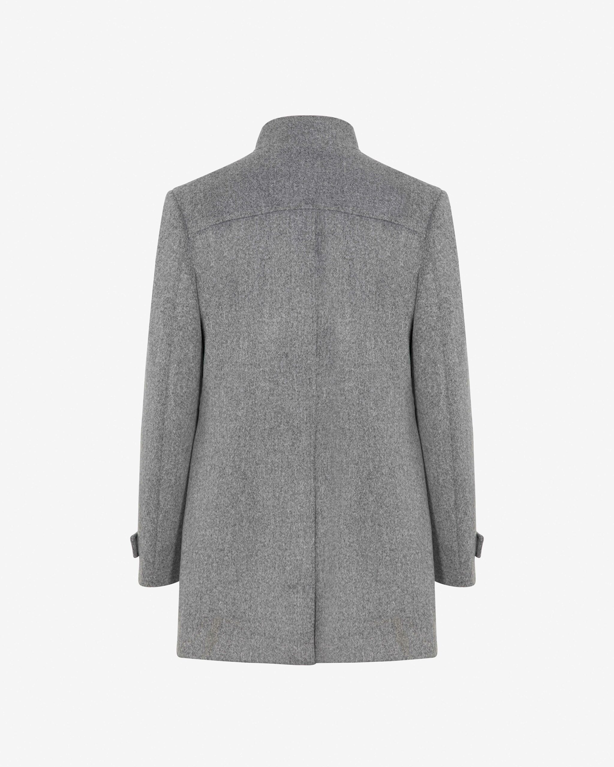 Markup Uomo Cappotti Cappotto collo lupetto panno