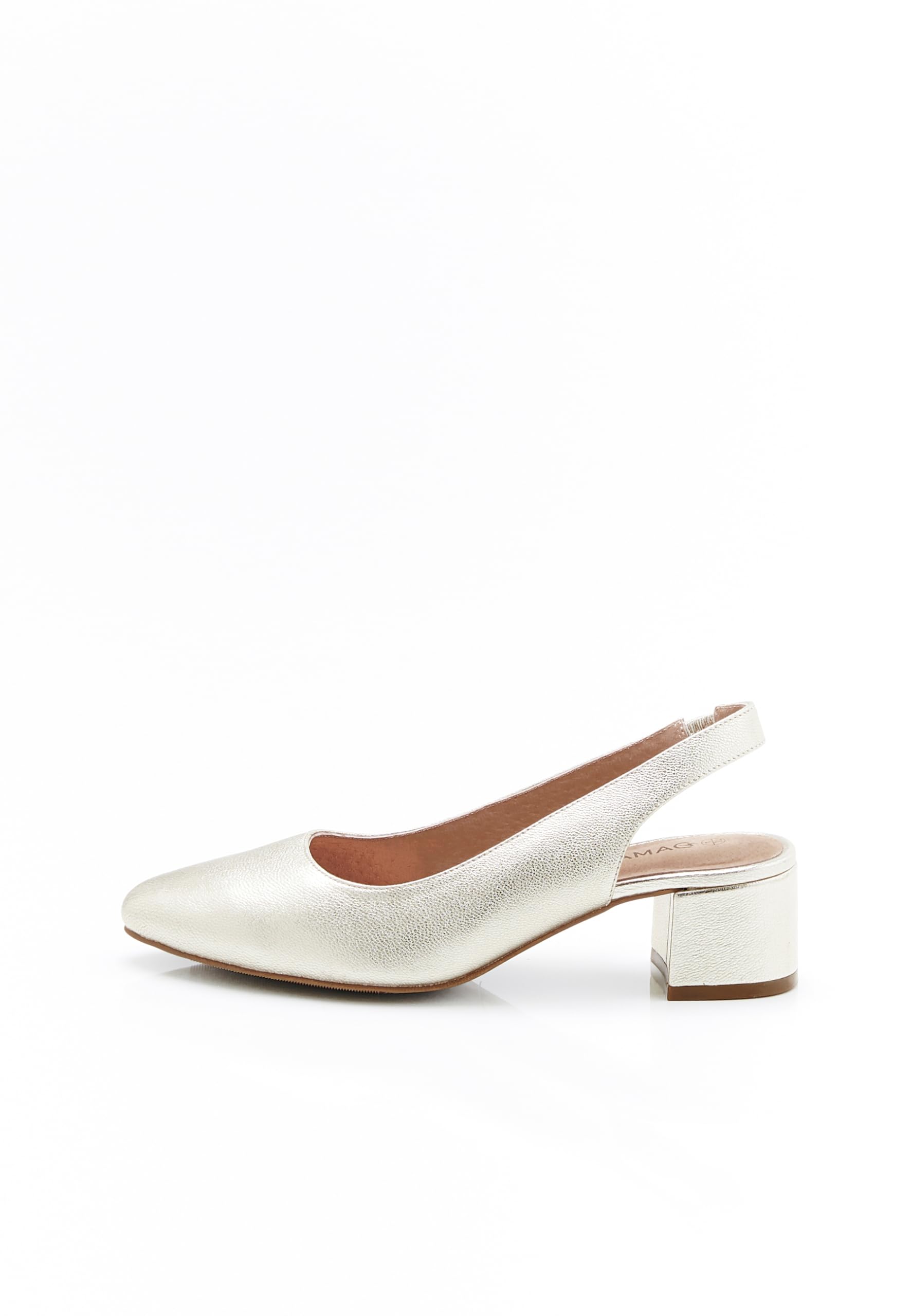 Damart Calzature décolleté slingback a punta 38 EU tacco 5 cm