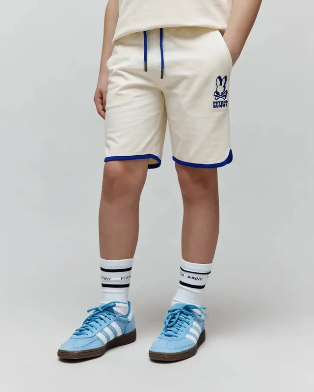 Psycho Bunny Kids Bottoms Toby Short 3 1/2"–7 1/4" KB0900025 Shorts bianchi cotone