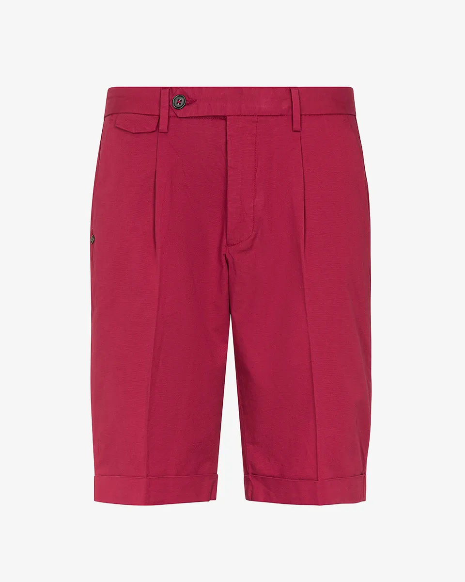 Markup Uomo Pantaloni & Bermuda Bermuda lino one pince