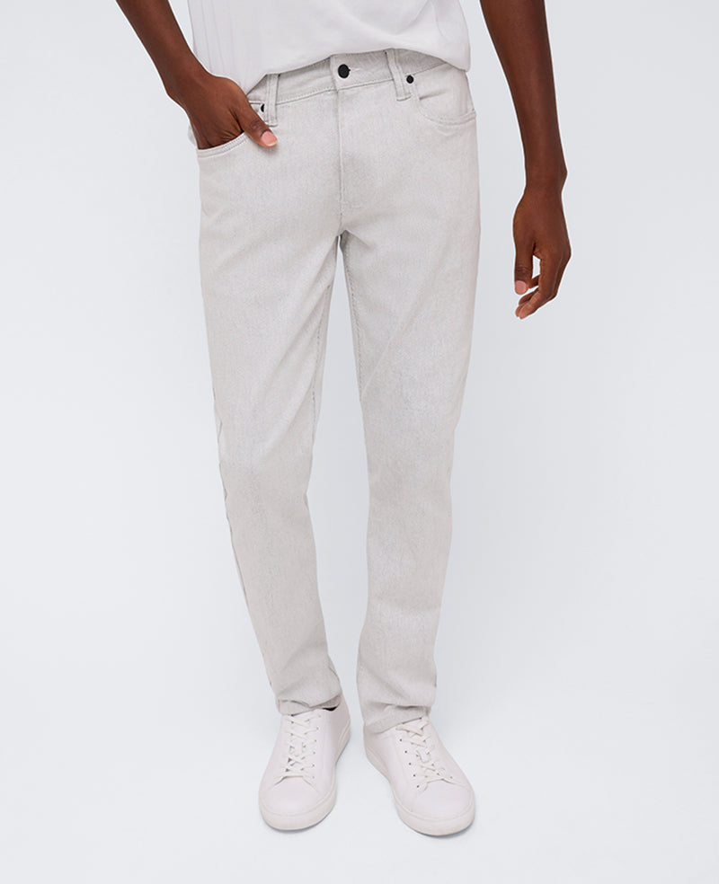 Kenneth Cole Reaction Clothing Athletic-Fit Stretch Denim Jean jeans Moore crema elasticizzati